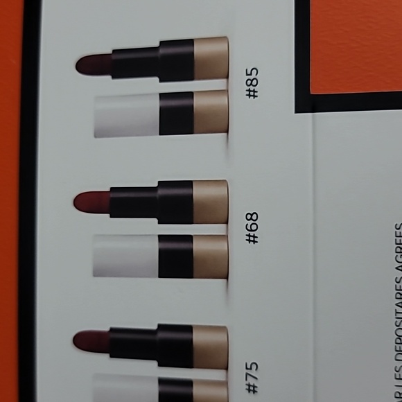 Hermes Lipstick Set - Shades of Red and Brown - Picture 4 of 6